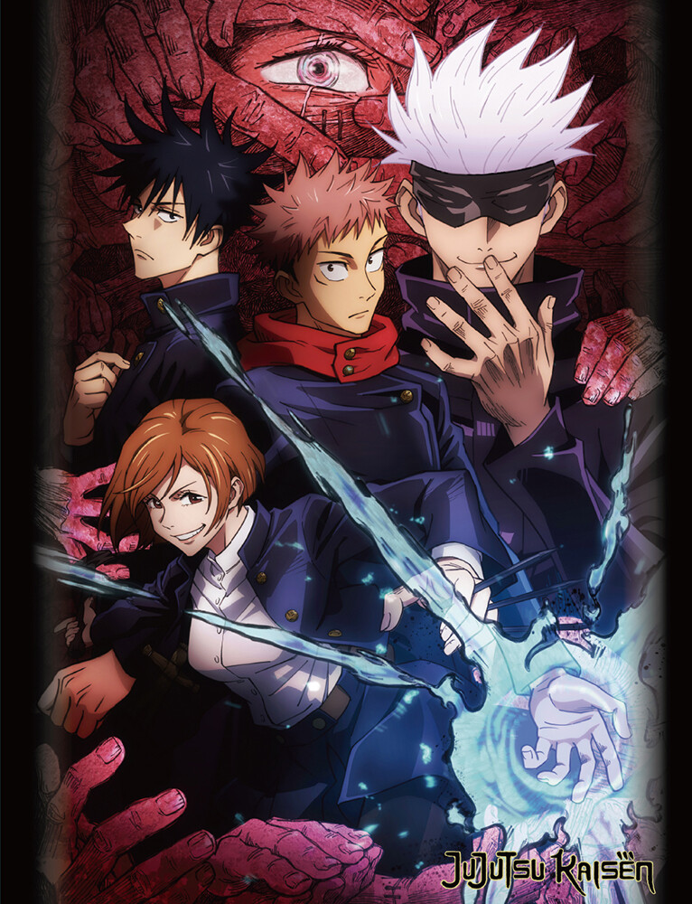 Jujutsu Kaisen Group Throw Blanket