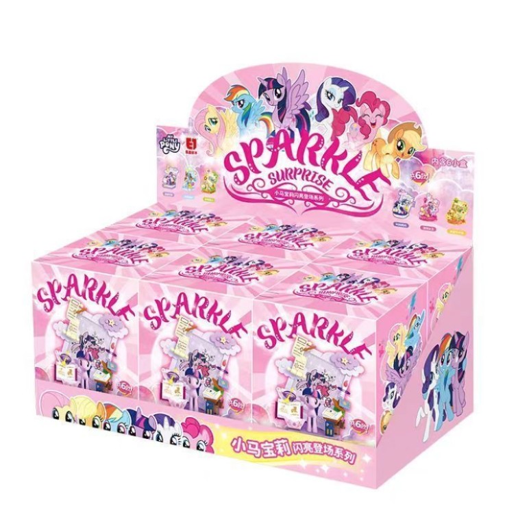 My Little Pony Series - Sparkle Surprise Building Block - Random Blind Box Plush