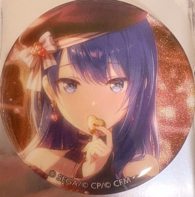 Project Sekai Colorful Stage! Pin Badge - Haruka Kiritani - Glitter