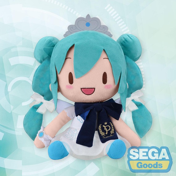 Hatsune Miku Plush Doll, Winter Ver, Vocaloid, 10 Inches, Big Size, Sega