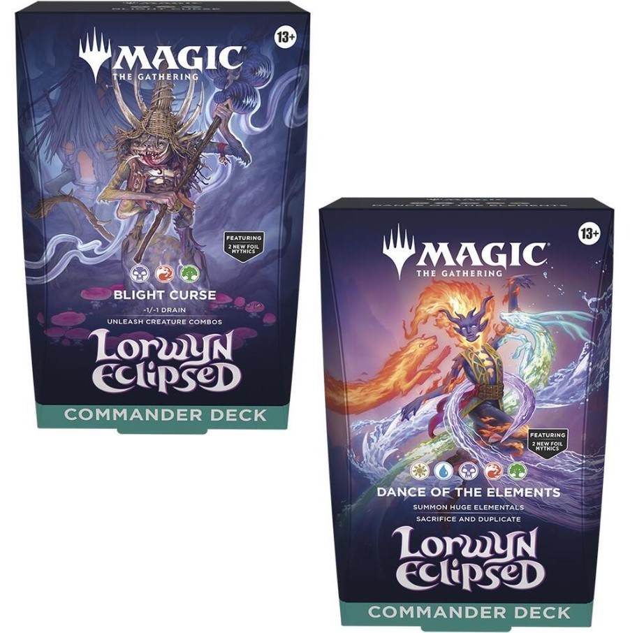 Magic The Gathering - Trading Card Game - Lorwyn Eclipsed - Commander Deck