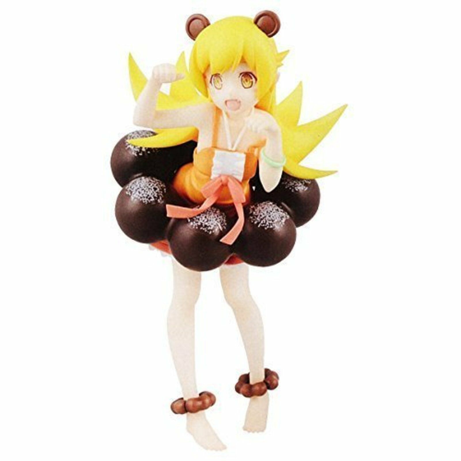 Oshino Shinobu Figure, B Prize, Orange Clothing ver., Bakemonogatari, Ichiban Kuji, Banpresto