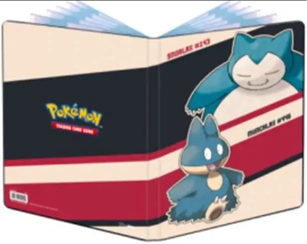 Ultra Pro Pokemon Snorlax & Munchlax Binder