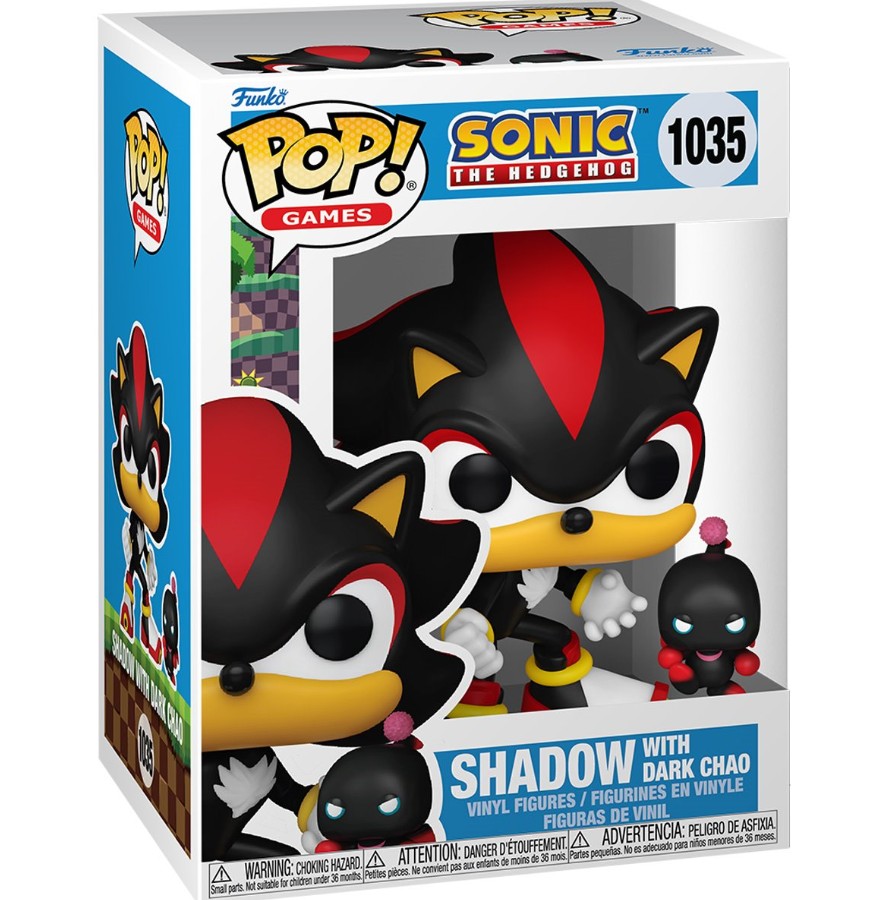 Shadow with Dark Chao Funko Pop Animation 1035