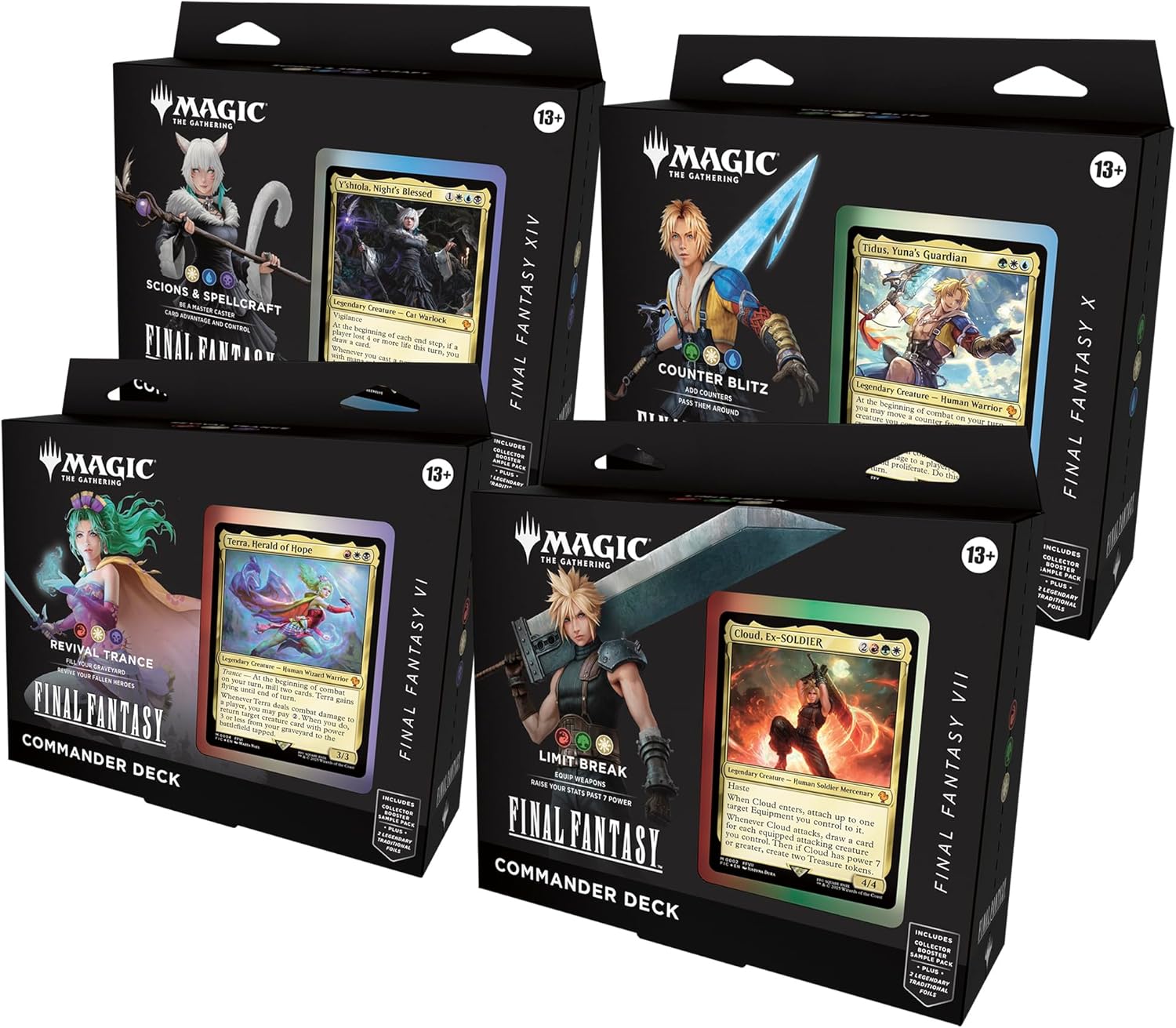 Magic The Gathering - Trading Card Game - Final Fantasy - Commander Deck