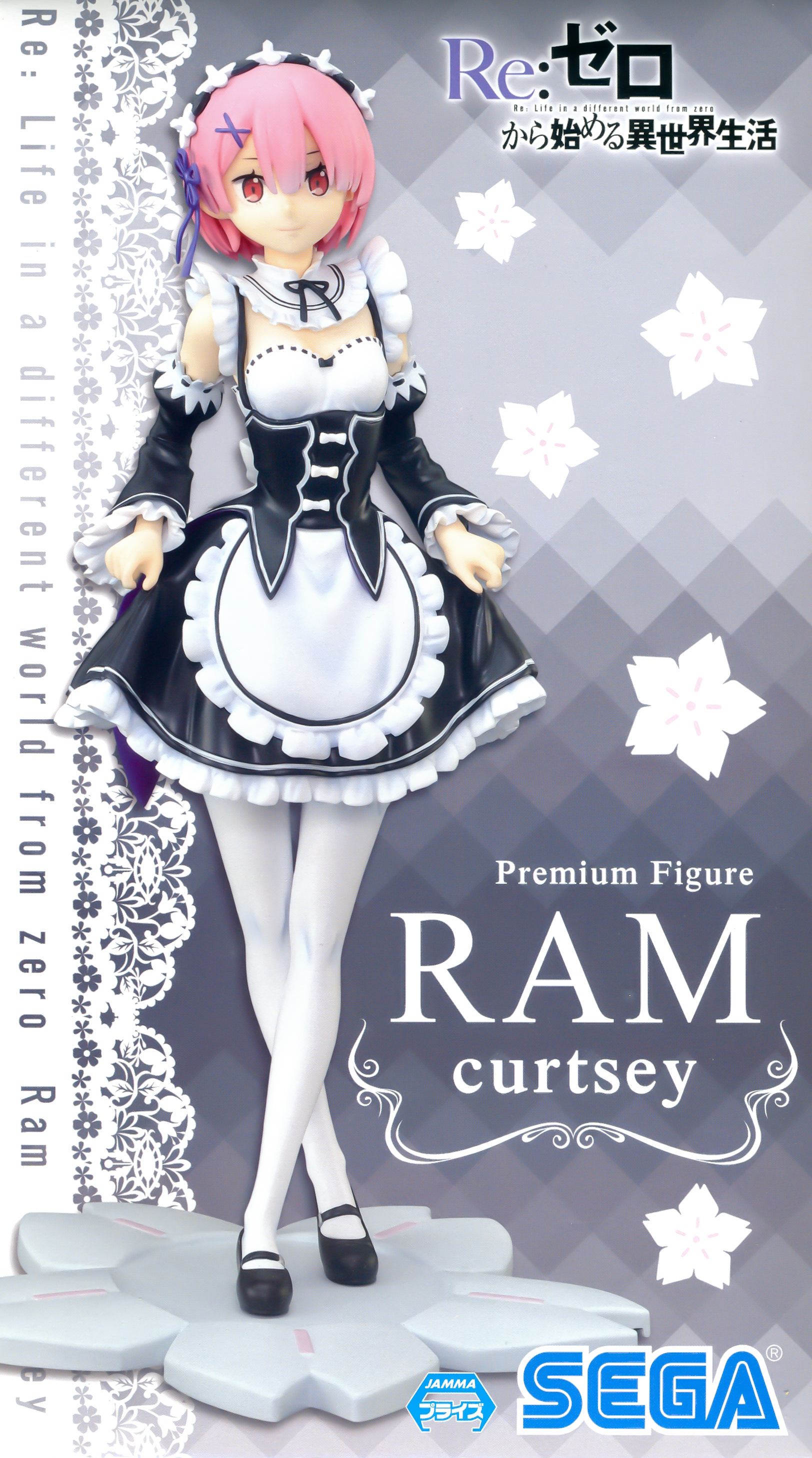 Ram, Curtsey, Premium Figure, Re:Zero - Starting Life in Another World, Sega