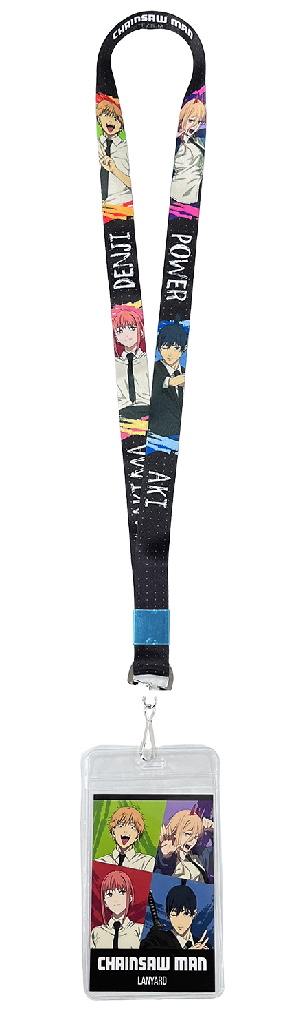 Chainsaw Man Lanyard - Group