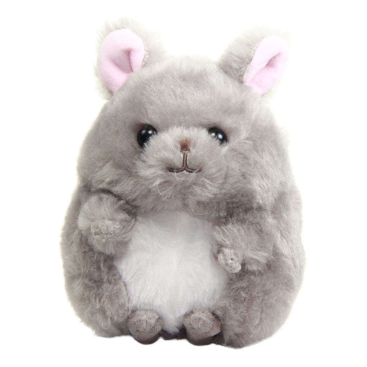 Chinchilla Plushie Kawaii Plush Collection Grey Standard Size 6 Inches