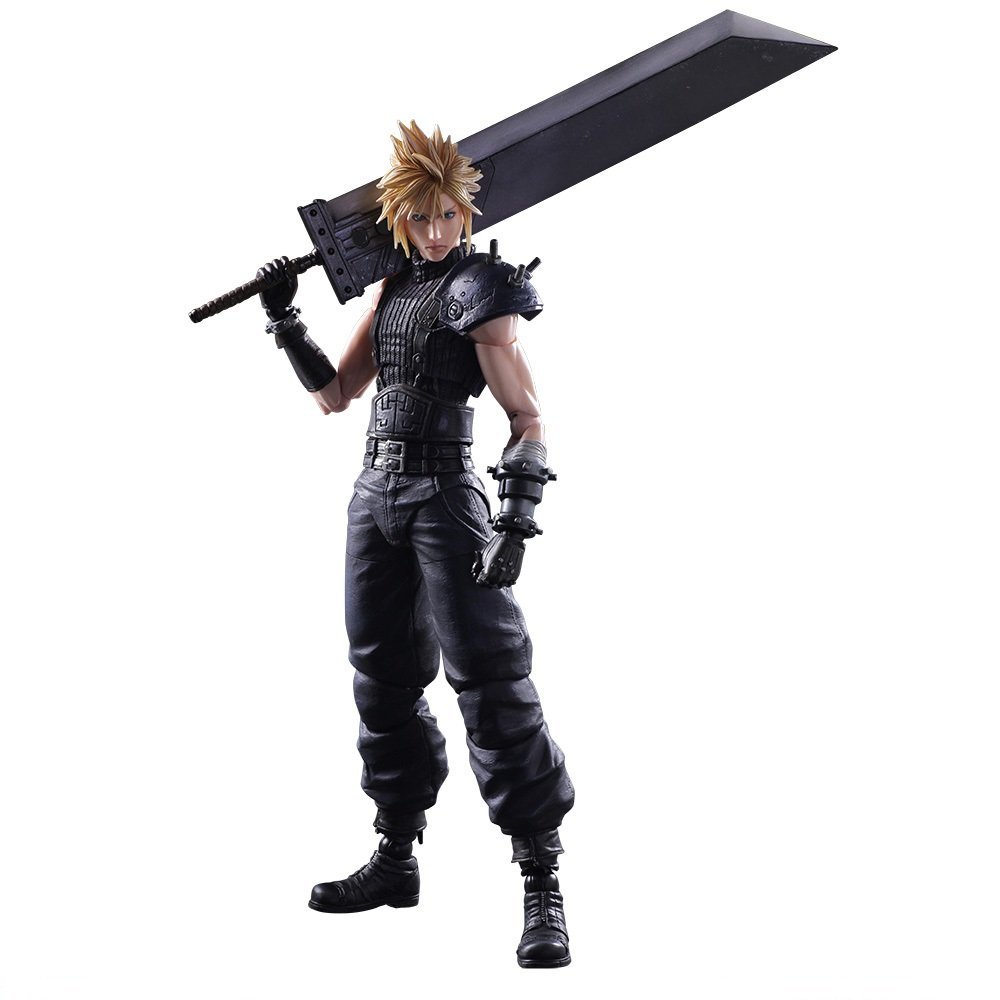 Cloud Strife, no. 1 action figure, Final Fantasy VII Play Arts, Square Enix Products