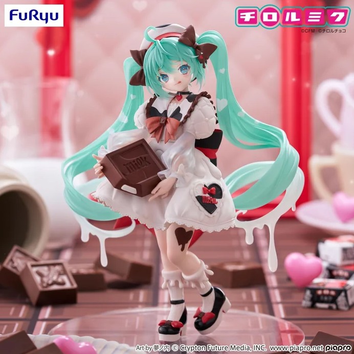Miku Hatsune Figure, Tirol Chocolate Milk Ver., Trio Try It, Furyu