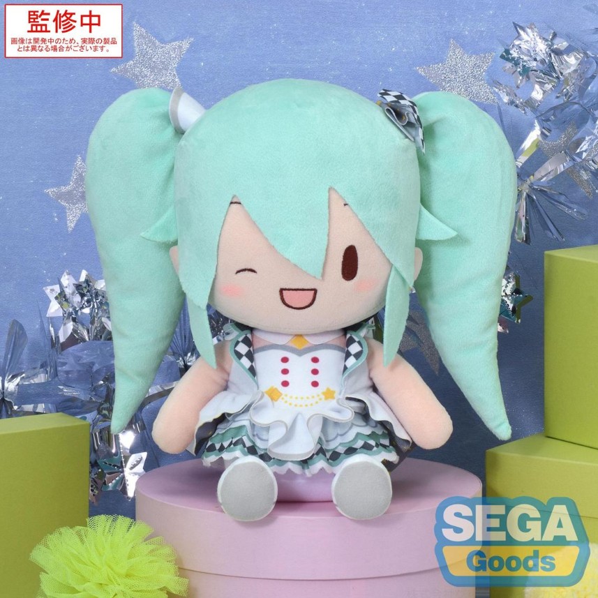 Hatsune Miku Plush Toy Colorful Stage More More Jump SEGA