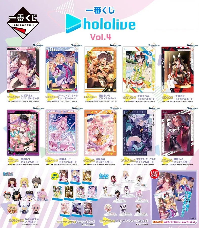 Hololive Vol 4. Ichiban Kuji Prize Ticket