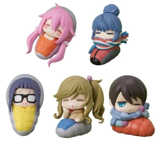 Laid Back Camp, Yuru Camp, Random Gashapon Figure Bandai