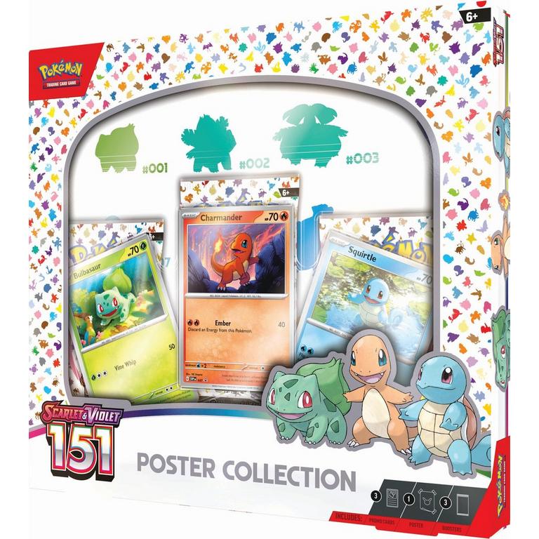 Pokemon Trading Card Game Pokemon Scarlet & Violet 151 Poster Collection