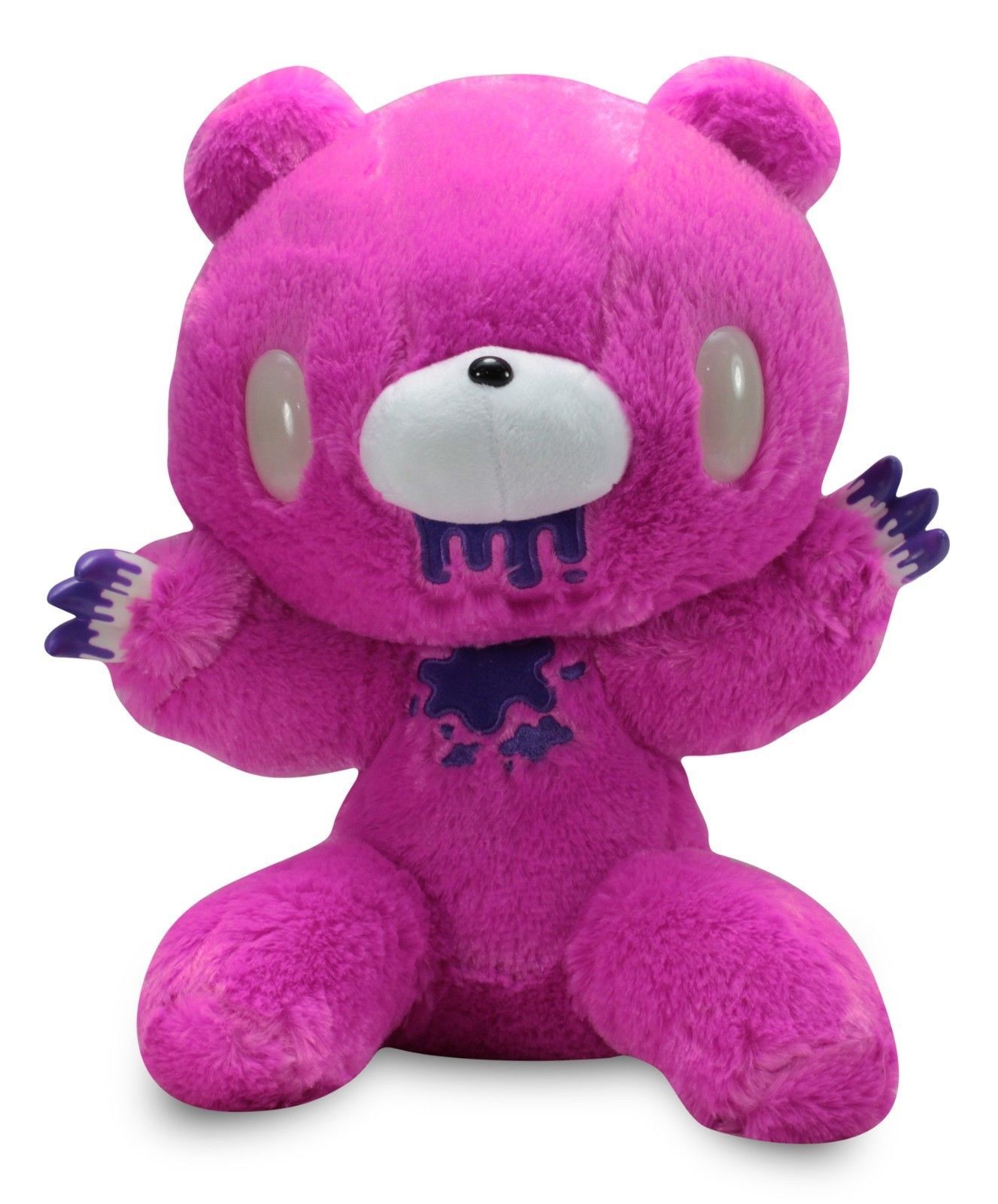Taito Gloomy Bear Plush Dark Pink Purple 12 Inches