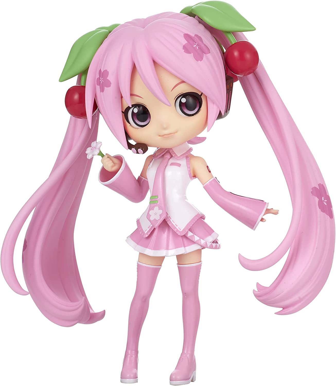 Hatsune Miku Figure, Sakura Miku, Q Posket, Vocaloid, Banpresto