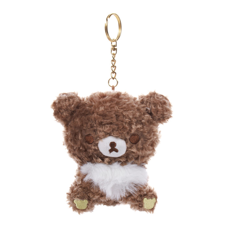 Chairoikoguma Cocoa Plush Doll Keychain 4 Inches San-X