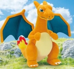 Charizard Plush Doll, Mofugutto, Pokemon, 10 Inches, Banpresto