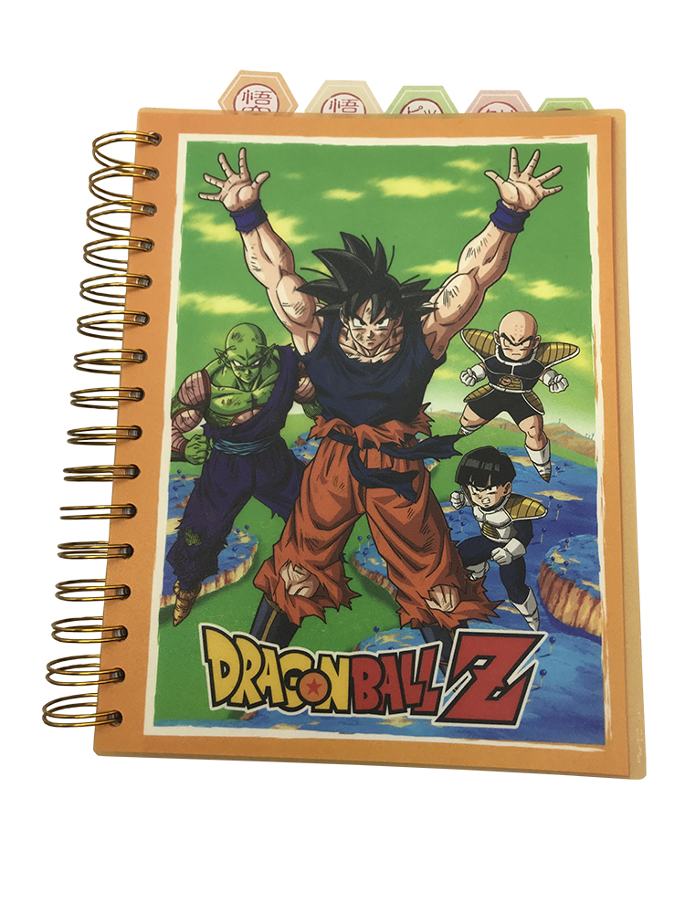 Dragon Ball Z Notebook With Tabs