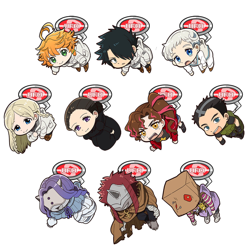 Emma Acrylic Keychain, UFO Catcher Mascot, Vol.2, The Promised Neverland, Sega