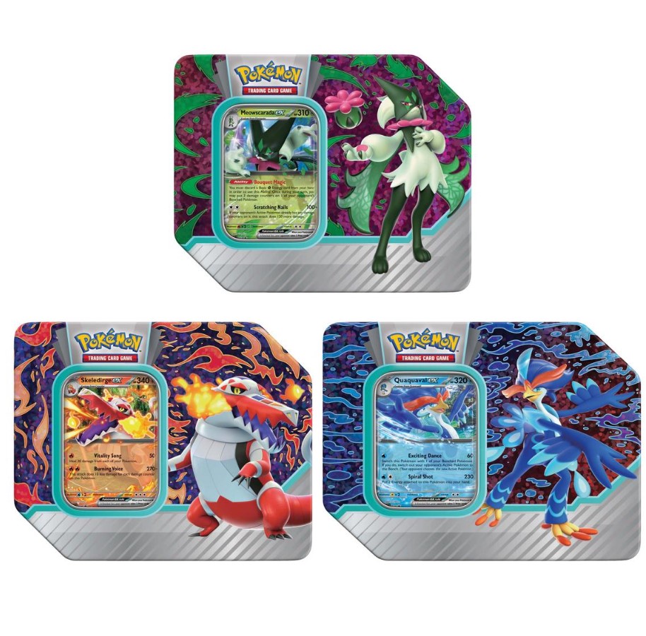 Pokemon Trading Card Game Paldea Partners Tin