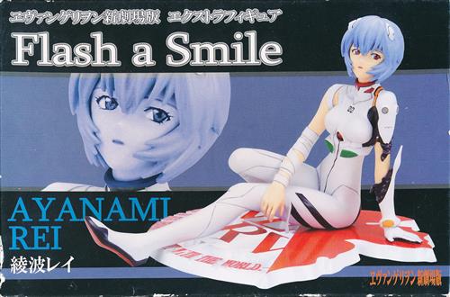 Rei Ayanami Figure, Flash A Smile, Evangelion, Sega