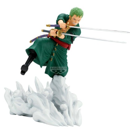 Roronoa Zoro Figure, Senkozekkei, One Piece, Banpresto