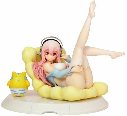 Super Sonico Figure, 1/7 Scale Pre-Painted Statue, Bikini & Sofa Ver, Nitroplus, Griffon Enterprises