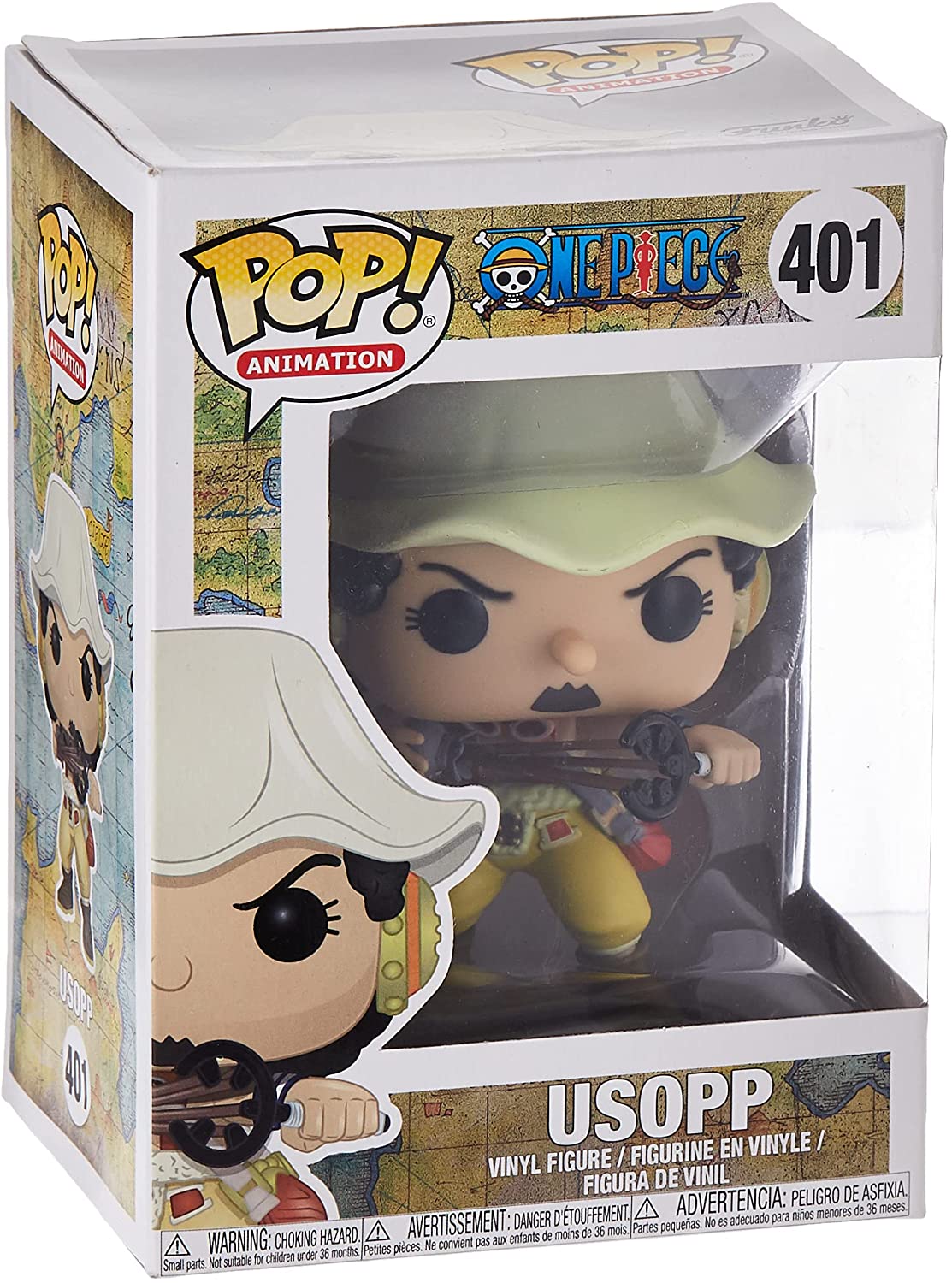Usopp One Piece Funko Pop Animation 3.75 Inches Funko Pop 401