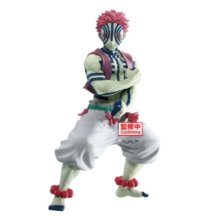 Akaza Figure, Grandista, Demon Slayer, Kimetsu no Yaiba, Banpresto