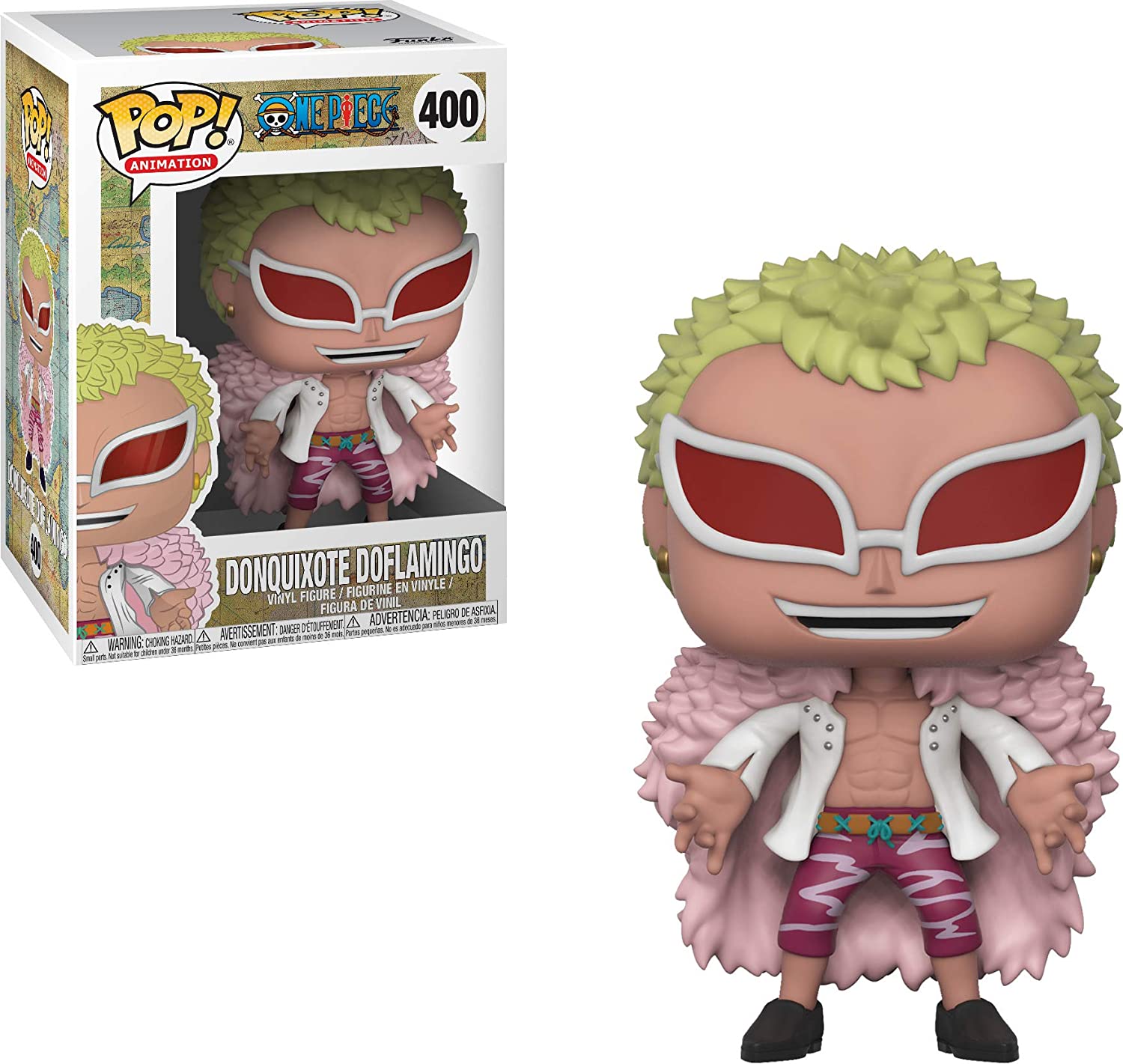 Donquixote Doflamingo One Piece Funko Pop Animation 3.75 Inches Funko Pop  400