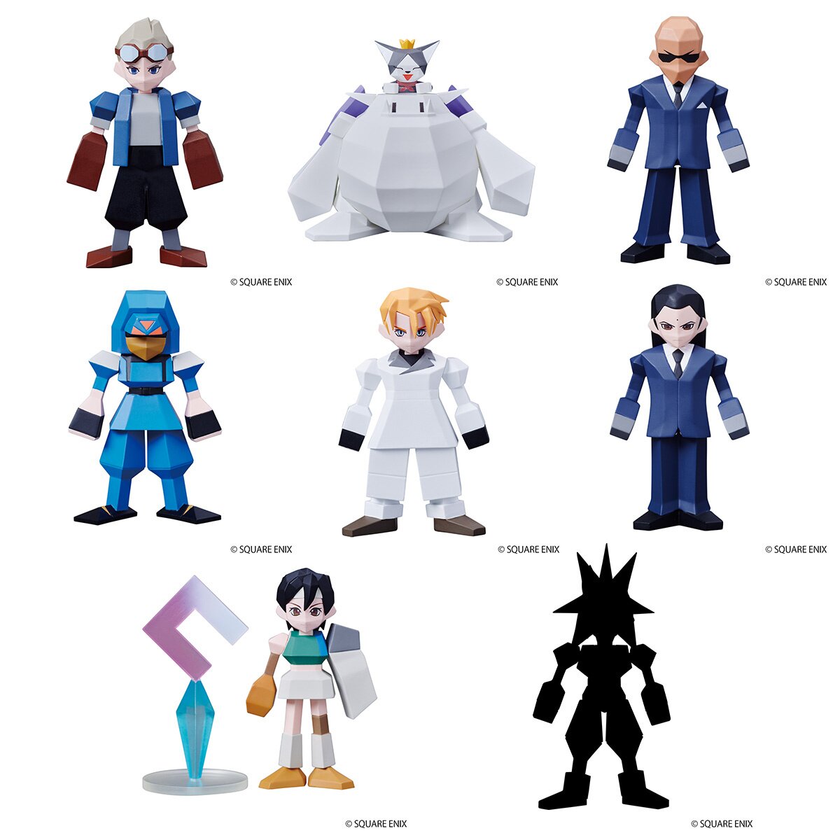 Final Fantasy VII: Polygon Figure Collection Vol. 2 - Random Blind Box
