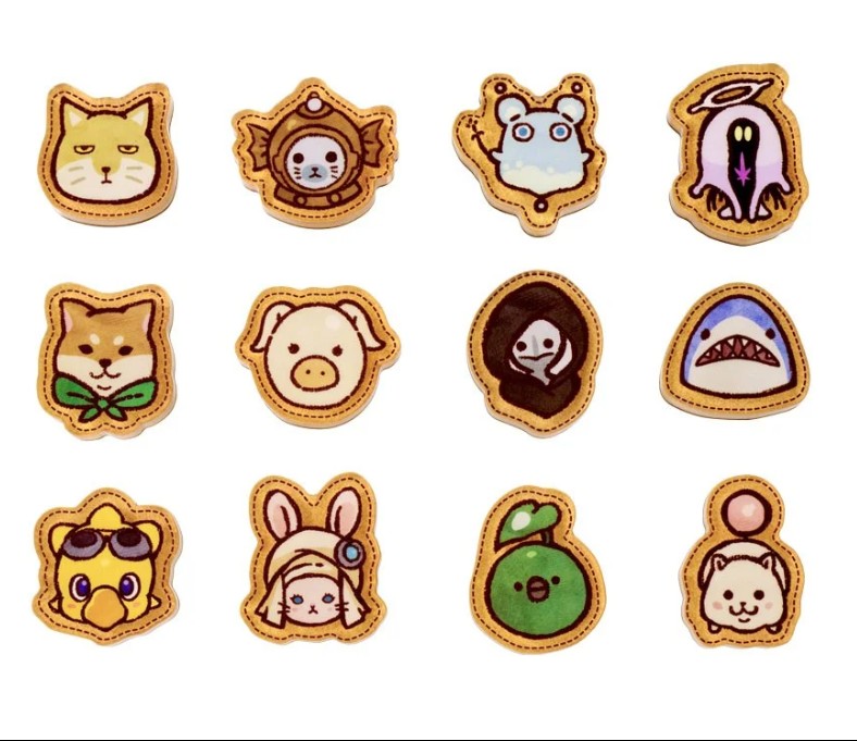 Final Fantasy XIV Graffiti Minions Acrylic Magnet Vol. 2 - Random Blind Box