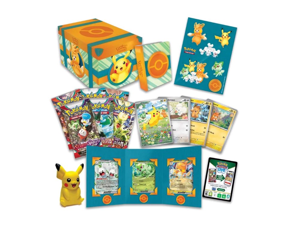 Pokemon Trading Card Game Paldea Adventure Chest