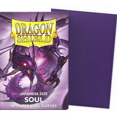 Dragon Shield - Soul - Matte Dual Japanese Size Card Sleeves (60ct)