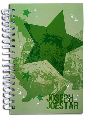 Jojos Bizarre Adventure Joseph & Caesar Hardcover Notebook