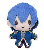 Kaito Plushie Project Sekai Colorful Stage! feat. Hatsune Miku Fuwapuchi Plush Doll Mascot, Wonderlands x Showtime Vol.2