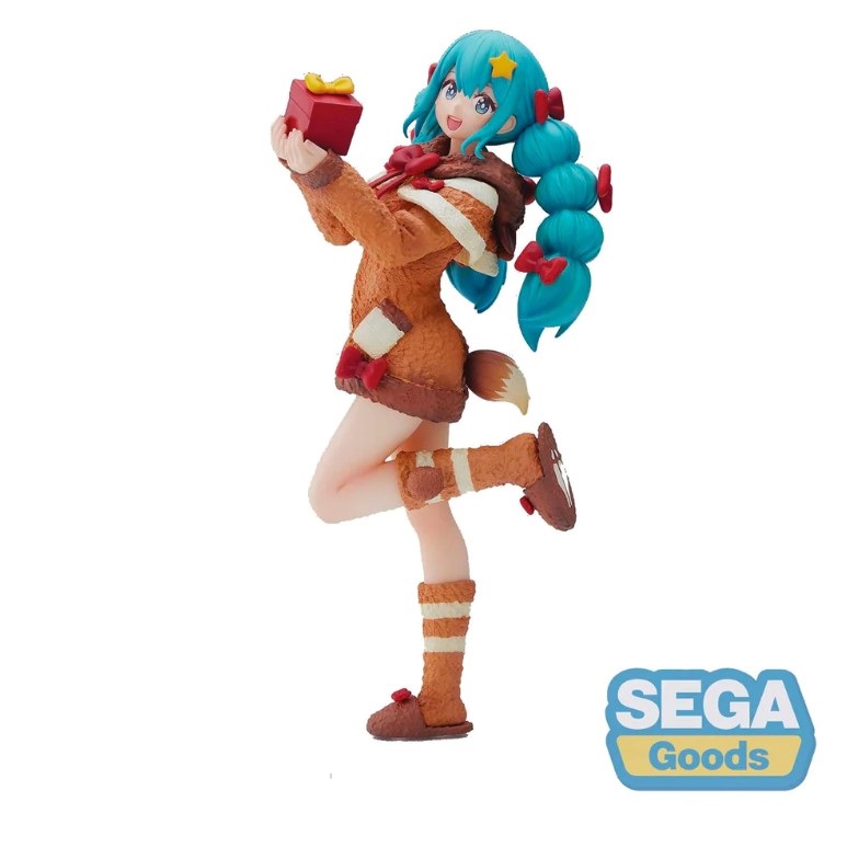 Hatsune Miku Figure, Winter 2022 Ver., Super Premium Figure, SPM, Vocaloid, Sega