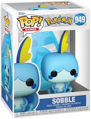 Sobble Figure Pokemon Pop Animation 3.75 Inches Funko Pop 949