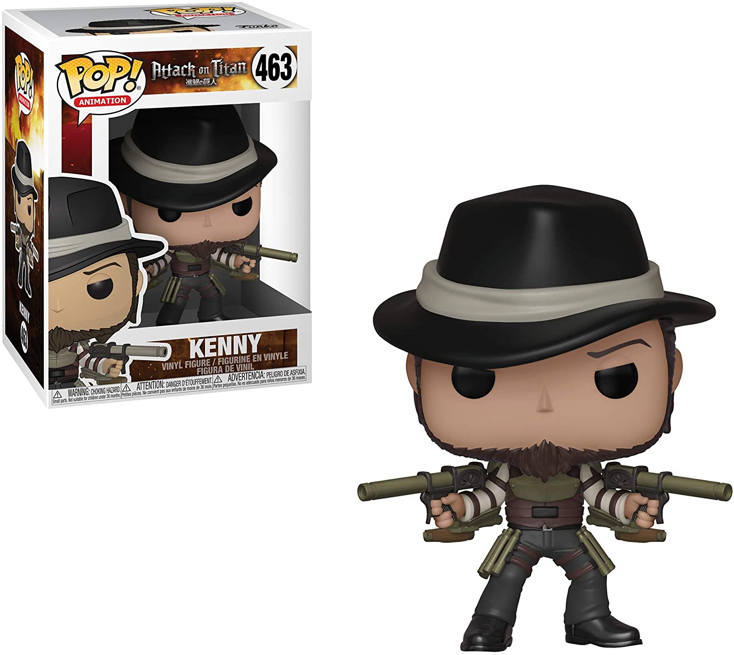 Kenny Funko Pop Animation Attack on Titan 3.75 Inches - Funko Pop 463