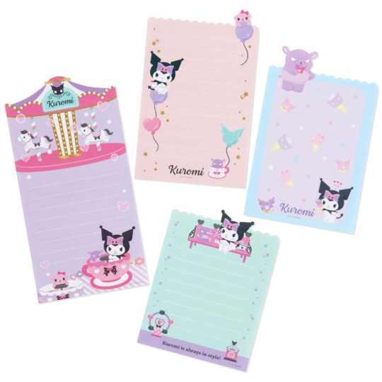 Kuromi Memo Pad Sanrio