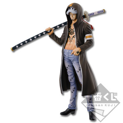 Trafalgar Law Figure, Ichiban Kuji B Prize Figure, One Piece, Dressrosa, 15th Anniversary, Banpresto
