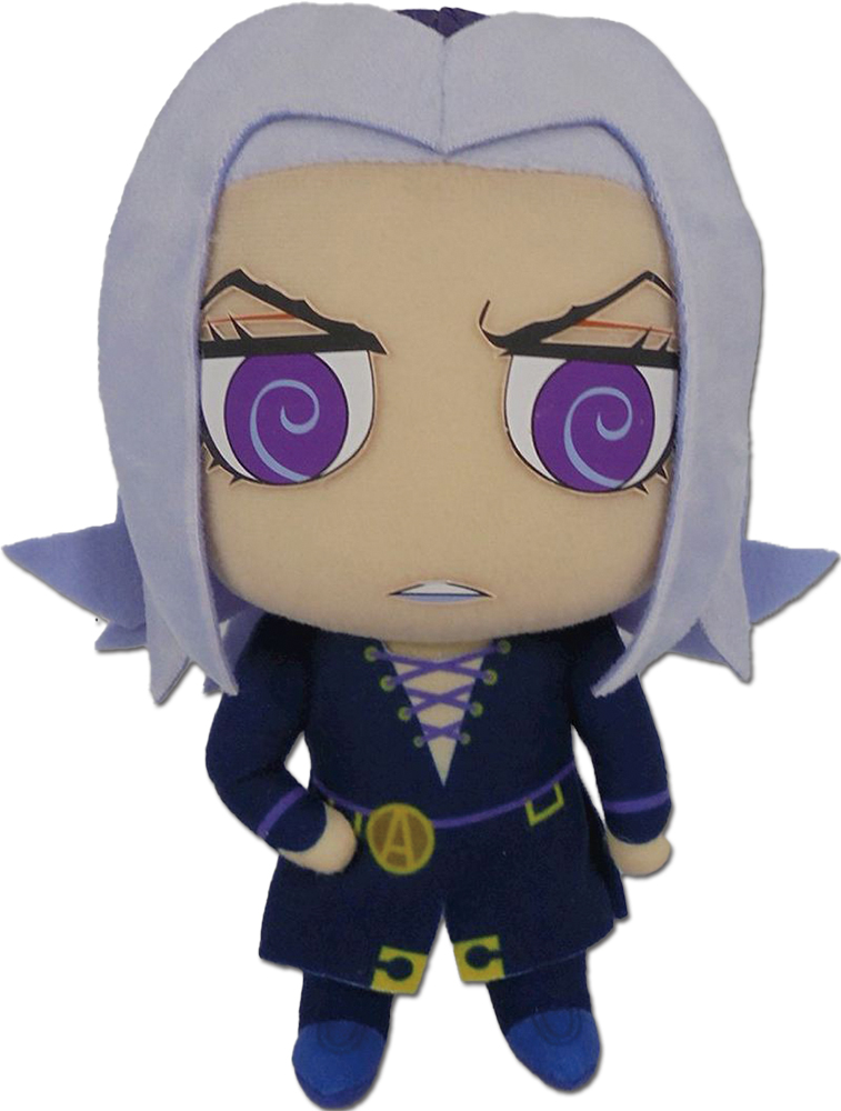 Abbacchio Plush Doll, Jojos Bizarre Adventure, 8 Inches