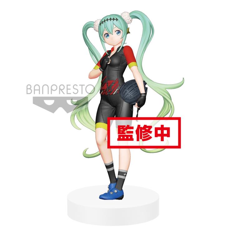 Hatsune Miku, EXQ Figure, Racing Miku 2018, Team Ukyo Ver., Vocaloid, Banpresto