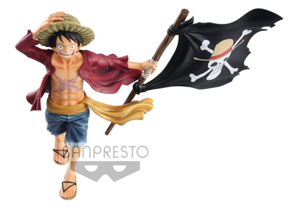 Monkey D. Luffy, One Piece Magazine Figure, One Piece, Banpresto
