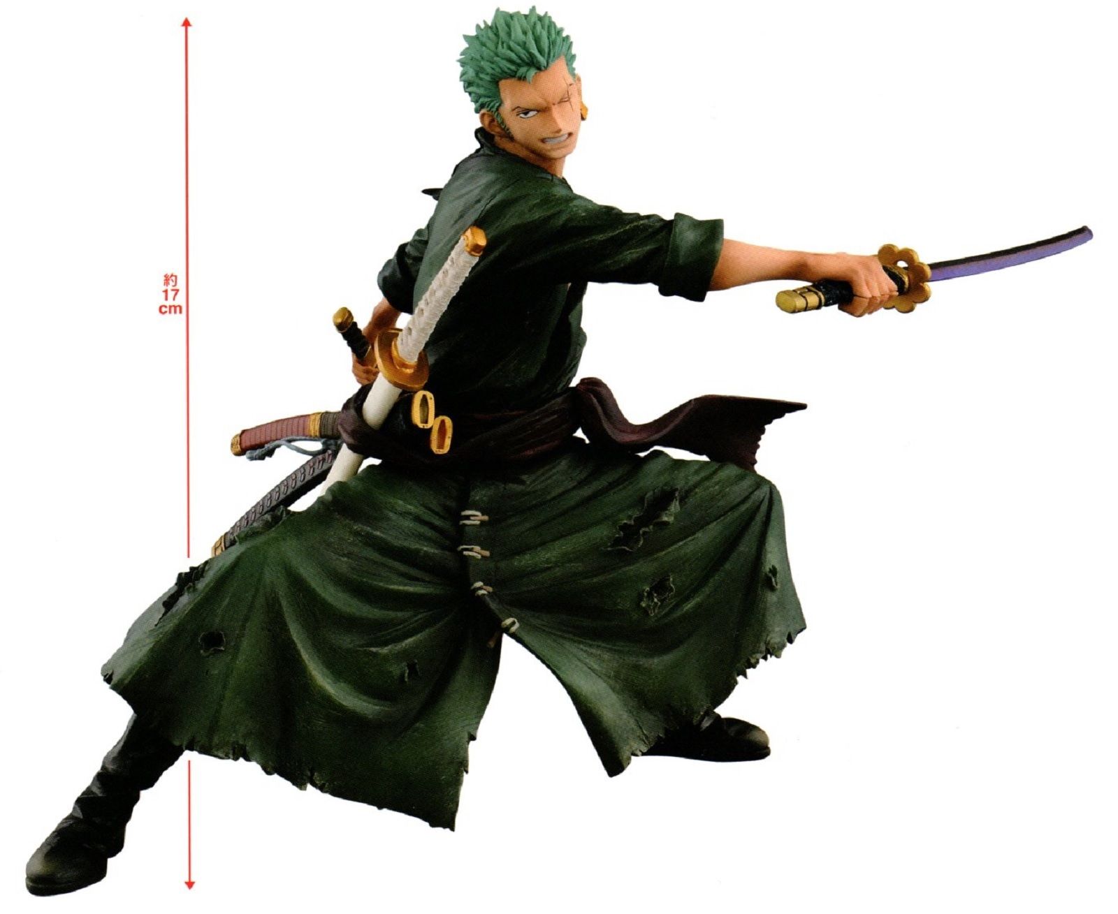 Roronoa Zoro, Original Color Ver., One Piece, Banpresto