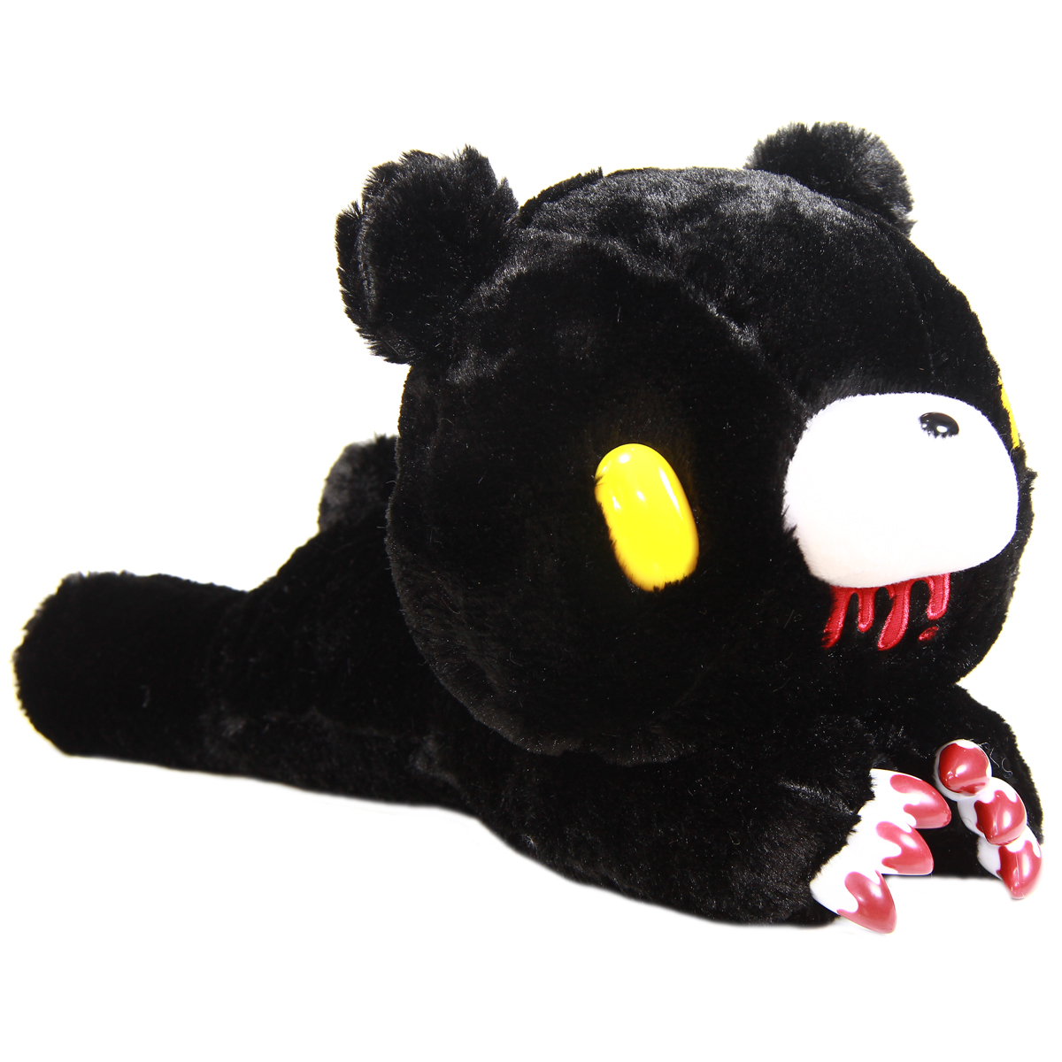 Taito Gloomy Bear Plush Doll Lying Down GP #546 Black 16 Inches