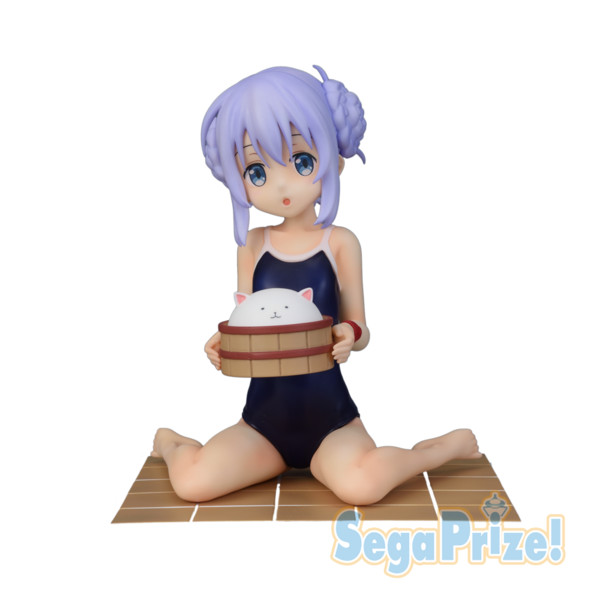 Chino School Swimsuit Ver, Premium Figure, Is the order a rabbit?, Sega