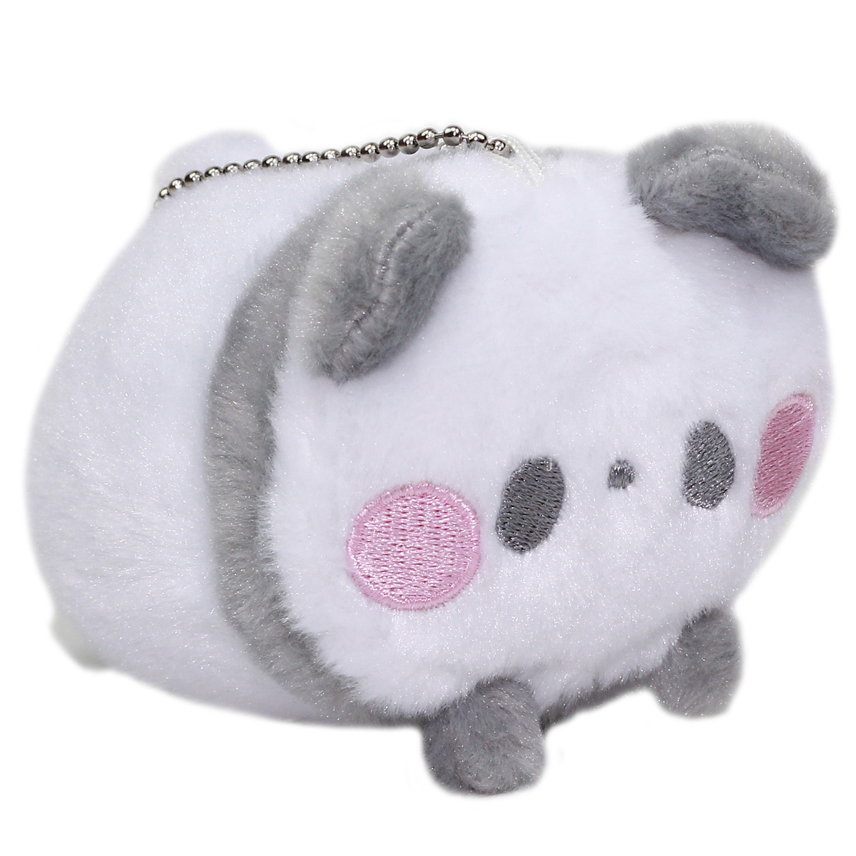Super Soft Mochii Cute Panda Plush Japanese Squishy Plushie Toy Kawaii Bear Grey White 3.5
