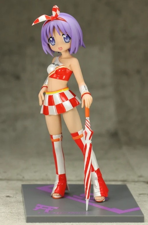 Hiiragi Tsukasa Figure, Racing, Ichiban Kuji C Prize, Lucky Star Figure, Furyu